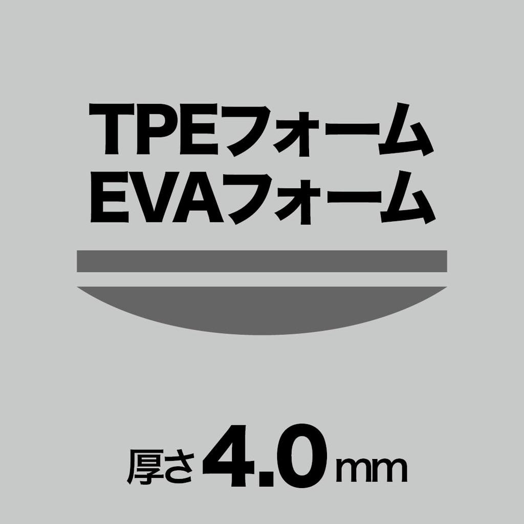 BIKERIBBON Gravel Plus Black Bicycle Bar Tape 0.5mm (BR-GP01)