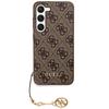 Guess Guhcs24Sgf4Gbr S24 S921 Brązowy/Brown Hardcase 4G Charms Collection