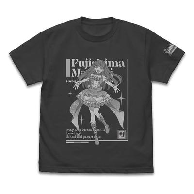 [Official] 2D COSPA Love Live Hasunozora Girls' Academy School Idol Club Fujishima Megumi T-Shirt DREAM LIVE Ver. SUMI XL Size