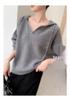 Women's Plus Size Hooded Wool Cable Knit Pullover - Slim Fit Casual Sweater for Autumn/Winter
