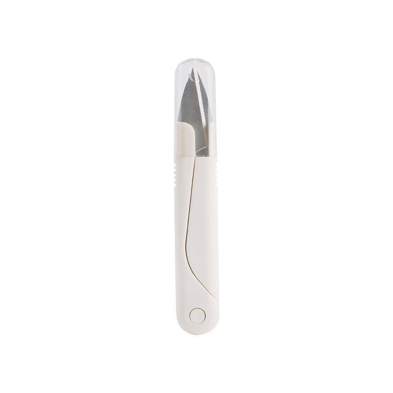 Portable Craft Scissors with Cover for Sewing, Thread Cutting, Tailoring, Fishing Line, and Cross Stitch
