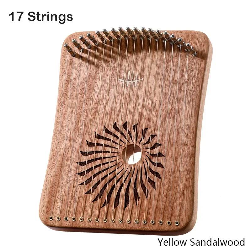 Портативная маленькая лира арфа 17 31 струна Игра пальцами Пальцевые арфы Детские арфы для начинающих Калимба Профессиональные музыкальные инструменты
