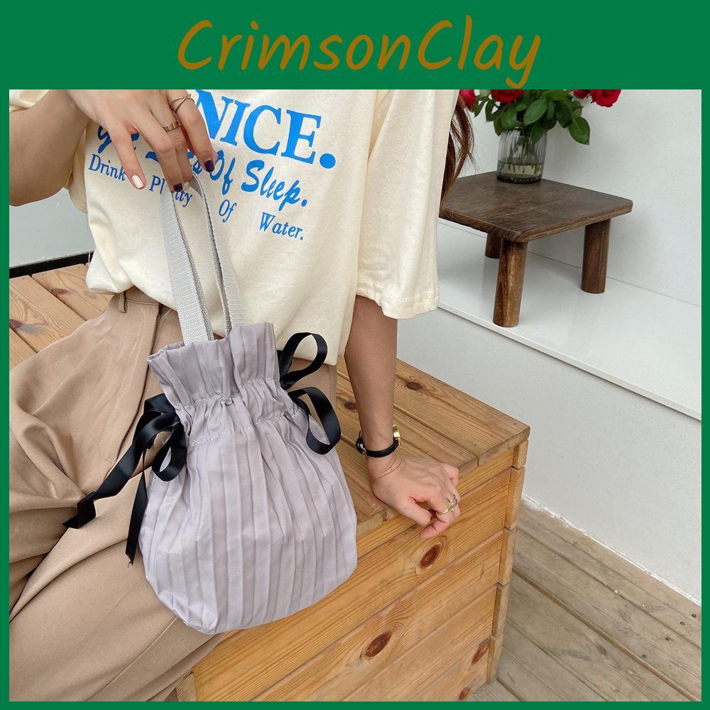 Fabric Soft Contemporary Tote Bag With Drawstring Closure Available In Stylish Colors Travel For