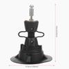 1 Set of Plastic Black Adjustable Sail Universal Base Surfboard Sailing Sailboard Parts Paddle Board Accessory
