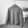 Youth Winter Solid Color Outdoor Windproof Jacket with Stand-up Collar, Soft, Casual, and Warm