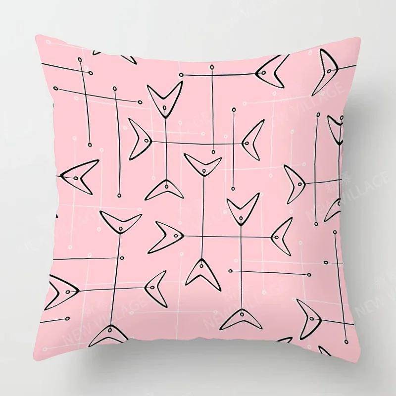 Nordic Fall Home Decor Autumn Throw Pillow Case Sofa Cushion Cover Modern X X Geometry