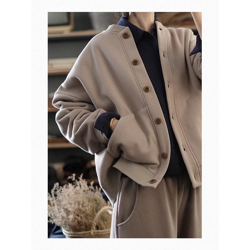 Women's Winter Velvet Thickened Fleece Hoodie Jacket