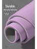 TPE Extra Long, Wide & Thick Non-Slip Odorless Yoga Mat - Shock-Absorbing Fitness Pad