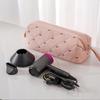 Large Capacity Hair Dryer & Curling Iron Organizer Hairdressing Tools Organizer Bag With Multiple Compartment And Zipper Closure