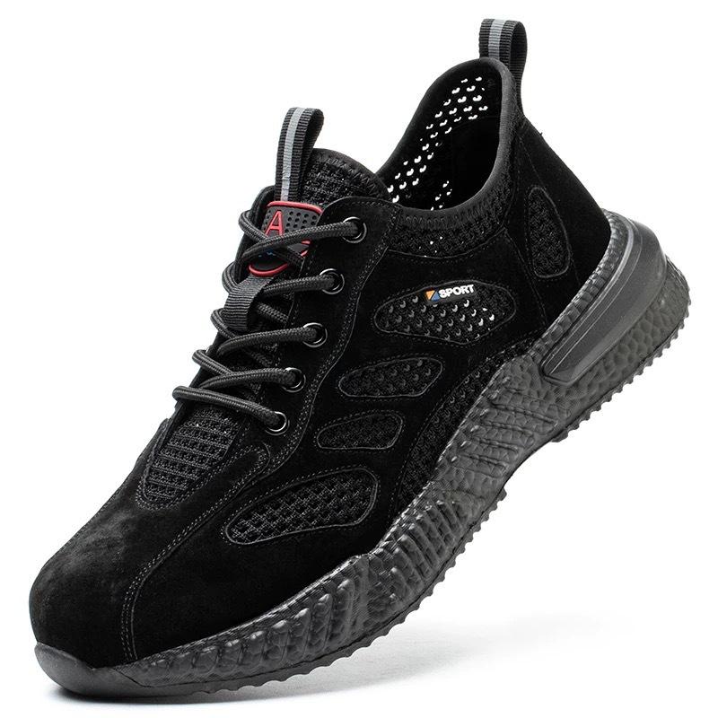 Fashion Summer New Breathable Hollow Out Men's Shoes Men's Anti Slip Soft Sole Sports Simple Comfortable Casual Shoes