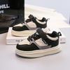 Children's two-tone sports shoes2026New autumn leather casual shoes for boys and girls, trendy running shoes for older children