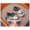 Boys' shoes sneakers spring and autumn girls' dad shoes children's leather shoes baby autumn board shoes breathable