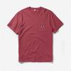 American Retro Heavy-Weight High-Density Pure Cotton Pocket T-Shirt Men's Short-Sleeve Summer Base Layer Export Men's Clothing All-Cotton Tee