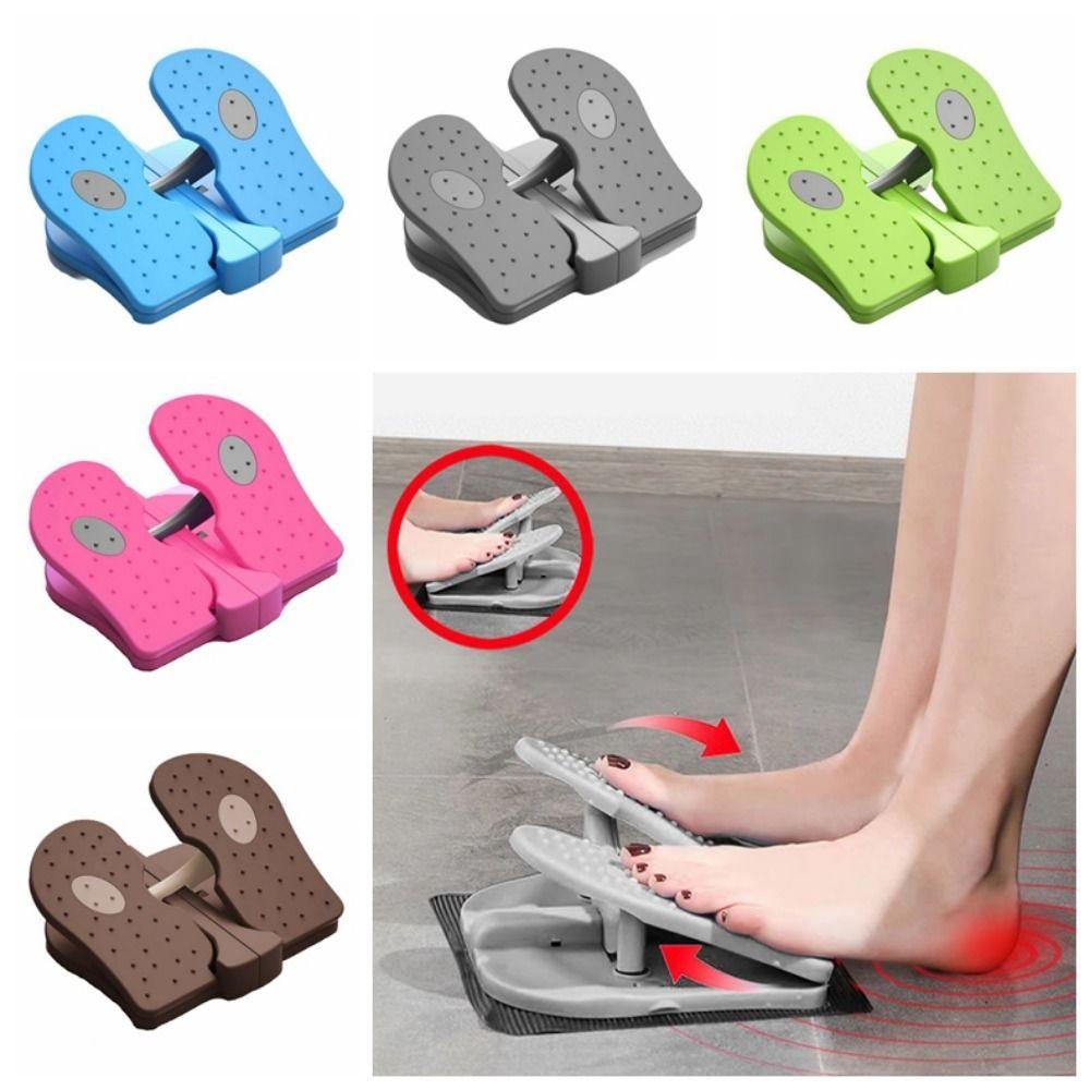 Foldable Mini Foot Pedal Treadmill Portable Mini Stepper Trainer Calf Stretching Board  Under Desk