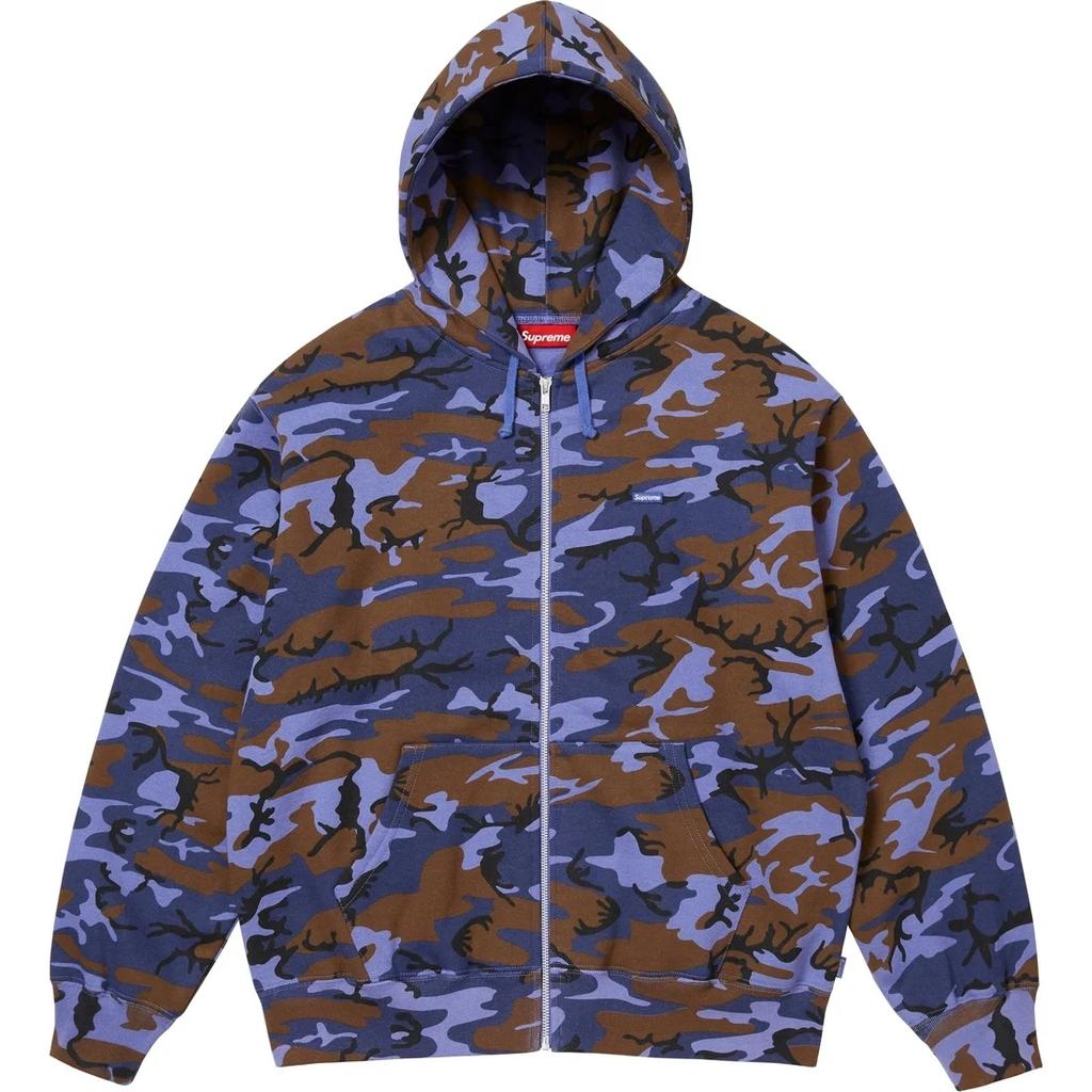 Supreme Malá Krabička Mikina s Kapucí na Zip SS25 Unisex SUP-SS25-130