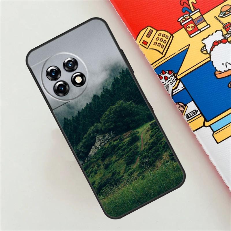 Forest Cloud Pattern Case For OnePlus 12R 12 11 10 9 Pro 10R 9R 8T 10T Nord 3 2 CE 4 Lite N10 N20 N30 Back Cover