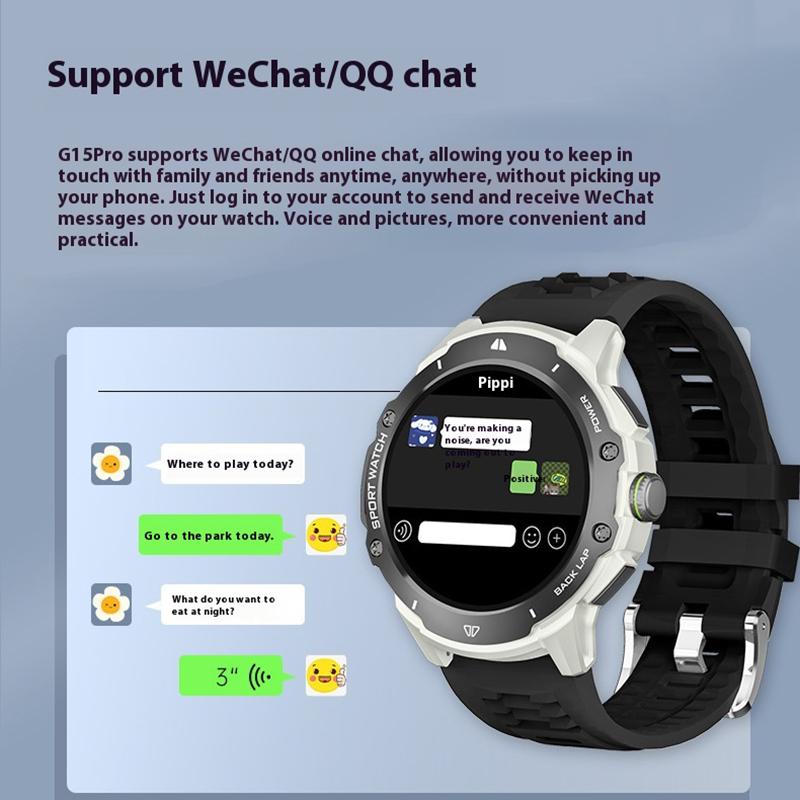 SCIONE Smart Touch Screen Watch Full Netcom 5G Card HD Color Screen Bluetooth Call Smart Watch