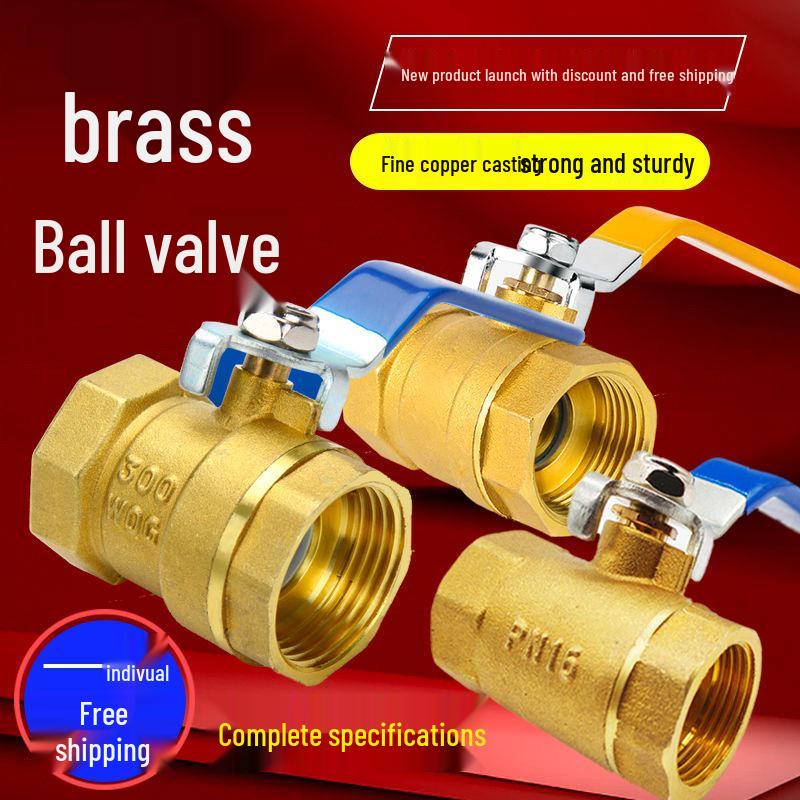Brass Fire Fighting Ball Valve 16kg, Internal Thread, 1/2" 3/4" 1" (DN 15/20/25)