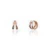 [925Silver] Two Ring Earrings