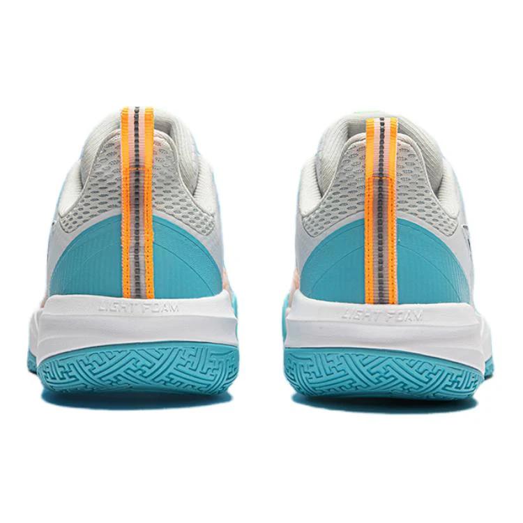 Li Ning Kids Pioneer Spirit 4 Primary Basketball Professional Competition Sports Shock Absorption Breathable Low Top Basketball Shoes YKBU024-11