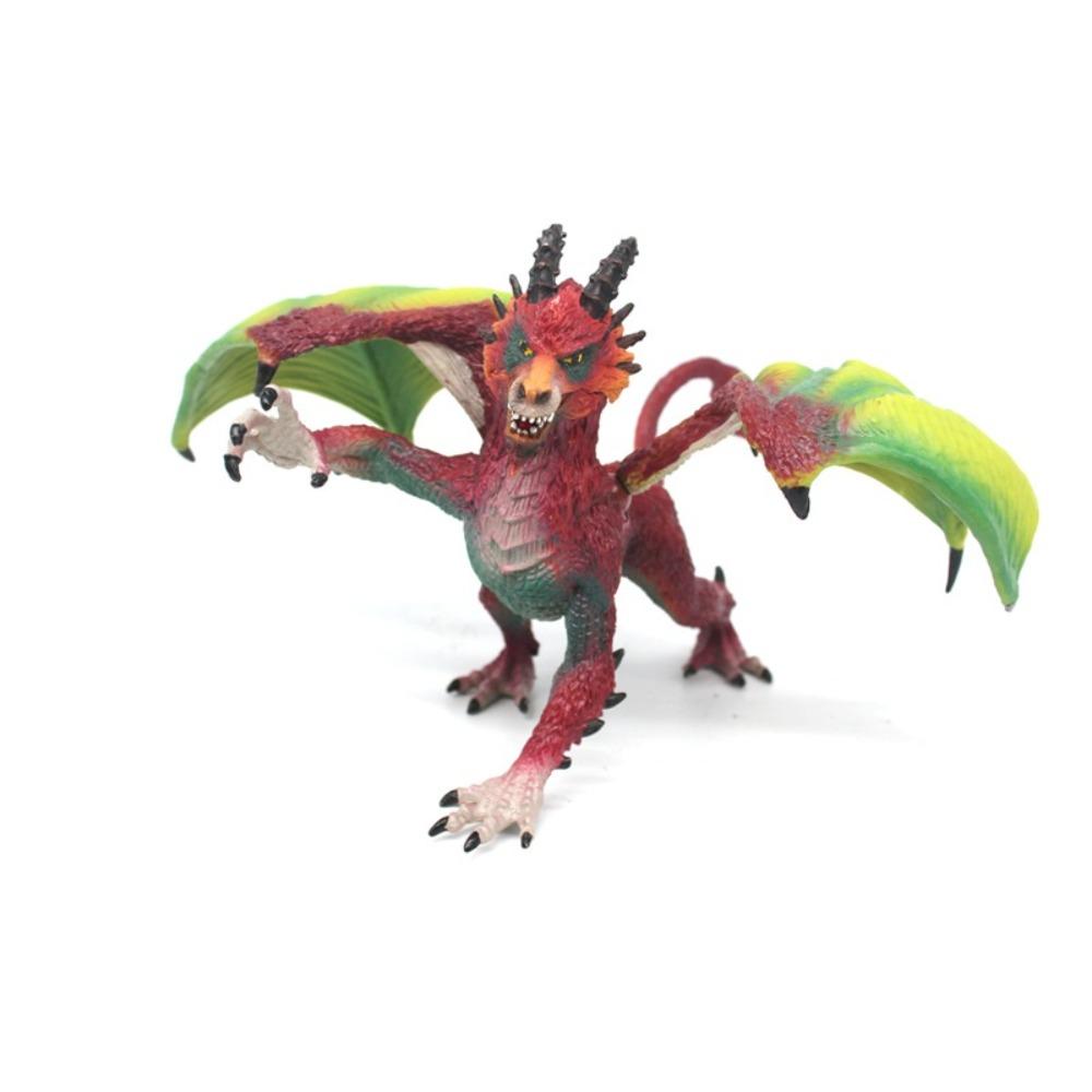 Western Beast Myth Dragon Figures Ice Flying Dragon Dragon Animal Model  Children Gift