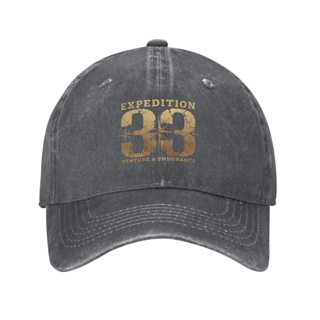 Clair Obscur Expedition 33  Trucker Hats Accessories For Men Women Baseball Caps  Casual Wear Cap Adjustable