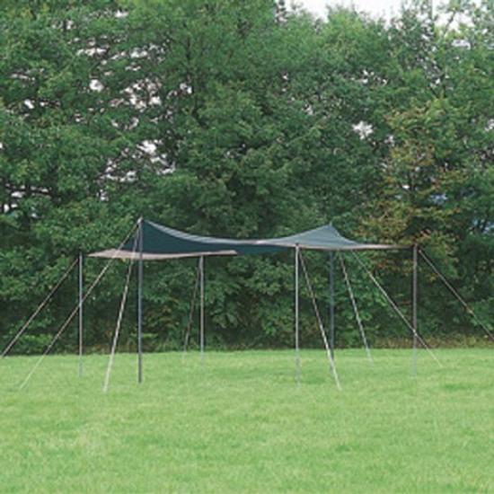 Captain Stag Hexatarp UV 2 Side (with Poles) M-3151