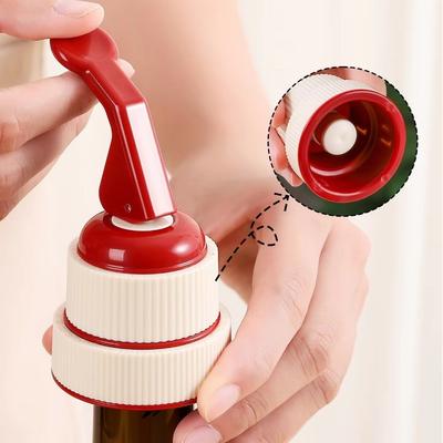 Universal With Time Scale Record Wine Stopper Leak-proof Reusable Sealing Stopper Vacuum Seal Sparkling Bottle Cap Wine Bottle