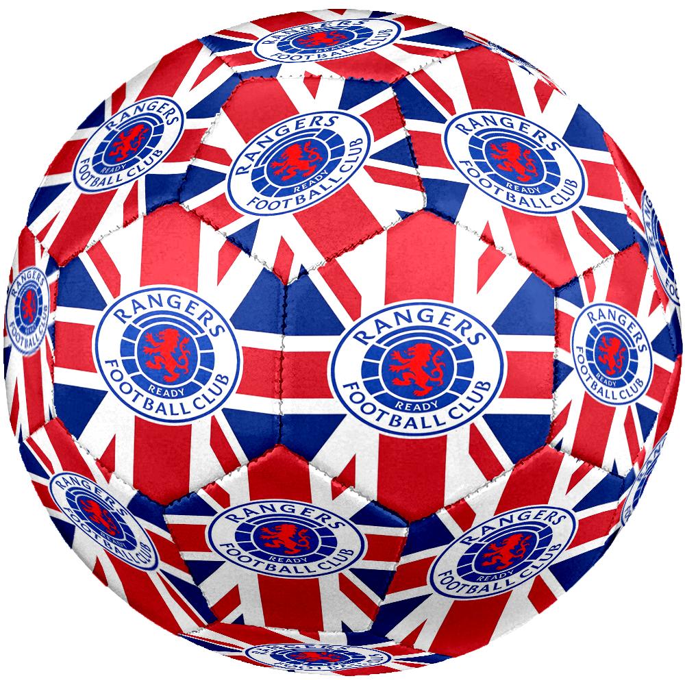 Rangers F.C Theme Size 5 Soccer Ball, Suitable for Both Indoor and Outdoor Matches, a Gift Suitable for Everyone.