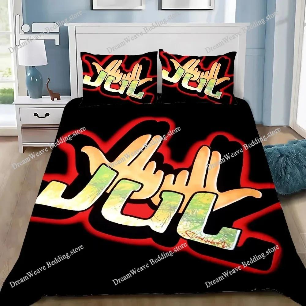 3D Print JuL C'est Pas Des Lol Bedding Set Duvet Cover Bed Set Quilt Cover Pillowcase Comforter King Queen Size Boys Adult963963