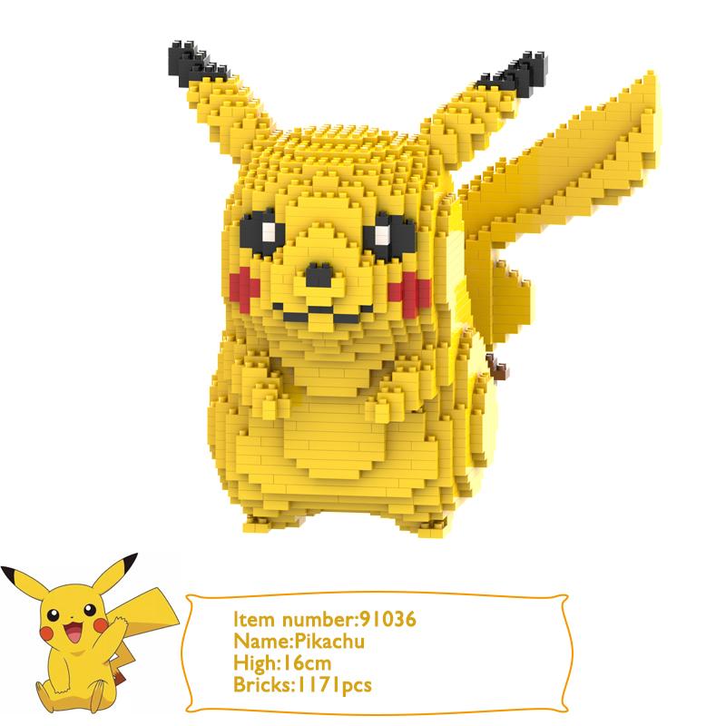 

Покемон Конструктор Лукарио Мьюту Кабон Гаярадос Генгар Пиплап Мега Чаризард Фигурка Сделай сам Сборка Микро Кирпичики Игрушки для Ребенка With Box