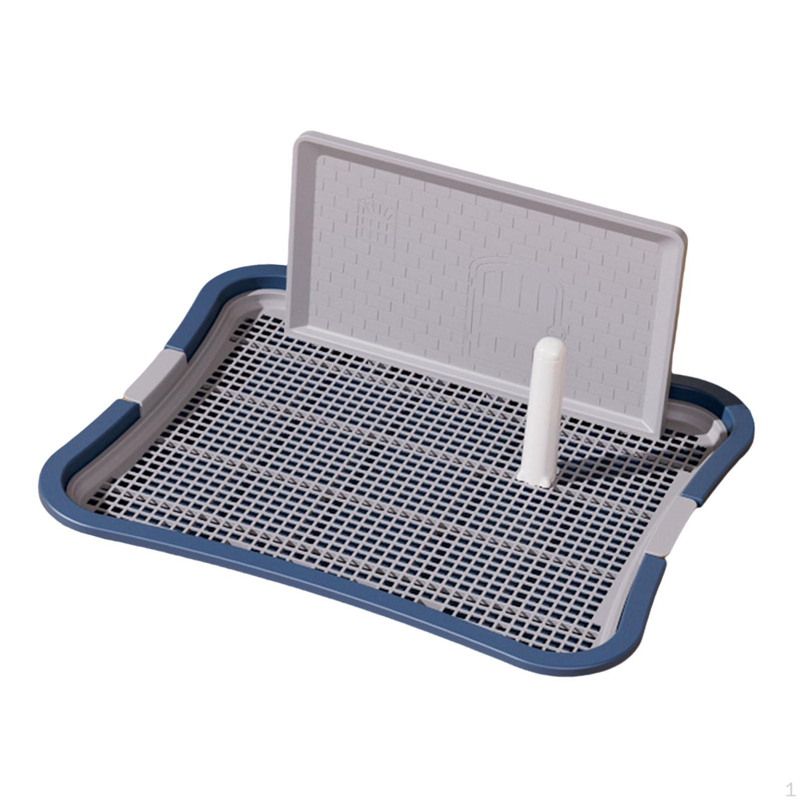 

Держатель для собачьего туалета с барьером, съемный столбик для дрессировки домашних животных в помещении Large Dark Blue