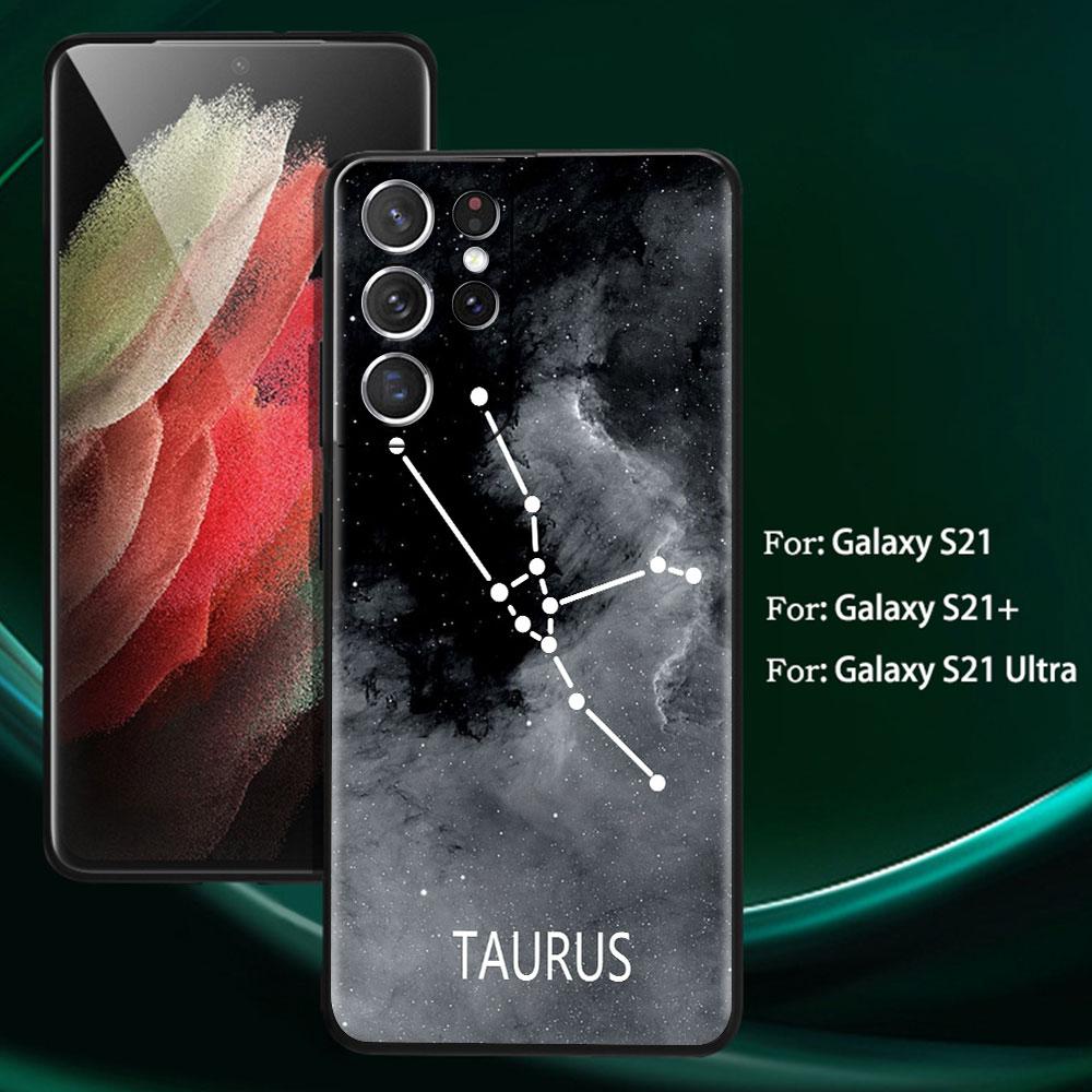 Etui na Samsung Galaxy S20 S22 Ultra S21 FE S10 S9 Plus Note 20 10 Lite 9 Miękkie etui na telefon Muszla Dwanaście Konstelacji