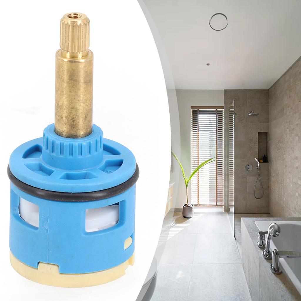 Brand New Diverter Shower Accessories Spool ABS+brass Single O Ring Tap Diverter Ceramic Central Flow Diverter