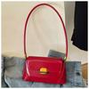 Design sense niche bag women's new high-end texture underarm baguette bag versatile shoulder bag