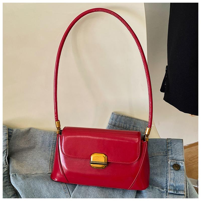Design sense niche bag women's new high-end texture underarm baguette bag versatile shoulder bag