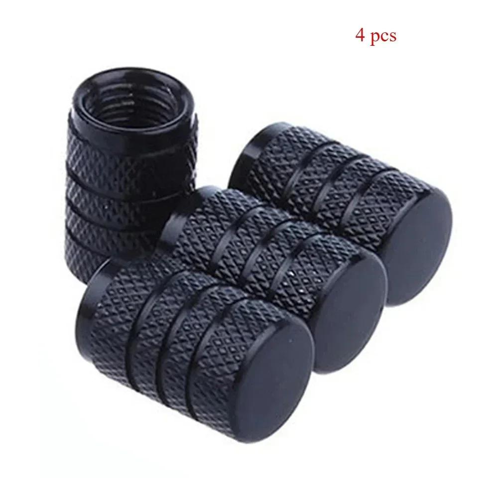 4pcs Universal Car Wheel Tire Valve Stem Caps Dust Covers Aluminum Tire Wheel Stem Air Valve Cap Car Accessories