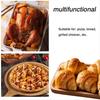 60x40cm Perforated Sheet Pan Rustproof Grill Steaming Tray Large Aluminum Zinc Zinc Alloy Baking Plate  Pizza