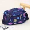 Floral Oxford Cloth Crossbody Bag for Women - Versatile Canvas Bag for Moms and Seniors