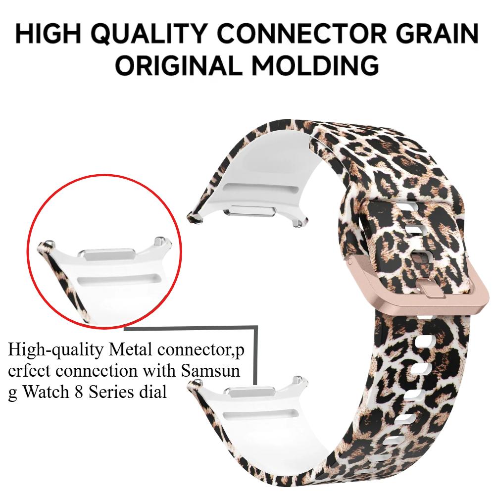 Tištěný sportovní silikonový řemínek pro Samsung Galaxy Watch Ultra 47mm náramek pro Galaxy Watch Ultra 47mm 2025 náramkové hodinky