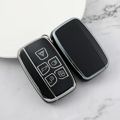 Soft TPU Car Remote Key Case Cover Holder Shell Fob for Land Rover Range Rover Sport Evoque Freelander Jaguar XF XJ XE XJL XF
