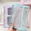 PVC Photo Storage Book A5 Card Organizer Holder Practical Loose Leaf Binder  for Idol Cards