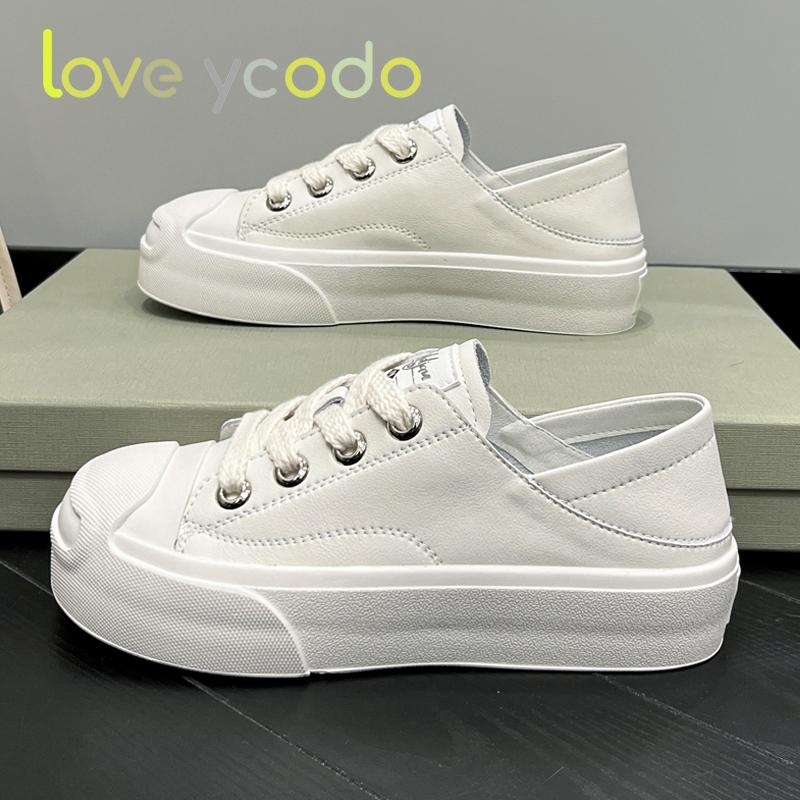 

Весенне-осенние тапочки из натуральной кожи для девочек, студентов и женщин, а также повседневная обувь с низким верхом 36 белый