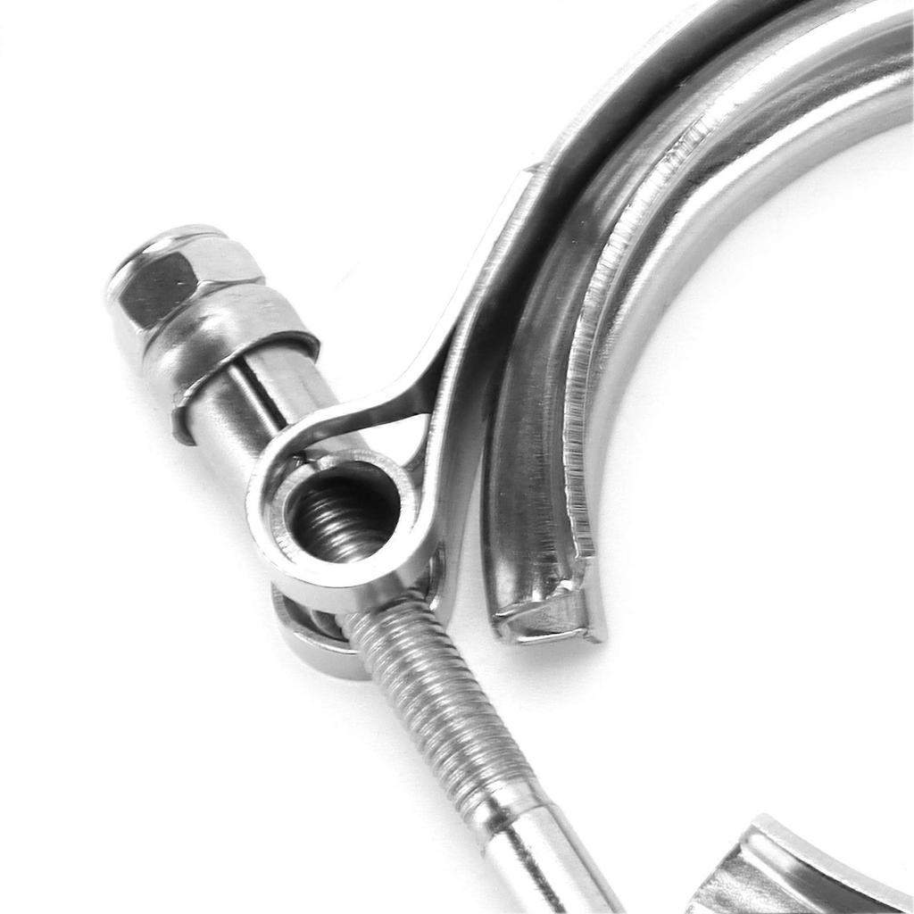 3in VBand Clamp Turbocharger Exhaust Downpipe Stainless Steel Universal Car Accessories
