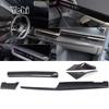 Real carbon fiber For BMW 5 Series G60 2025 Car Center Console Dashboard Panel Decoration Cover Sticker Interior Accessories