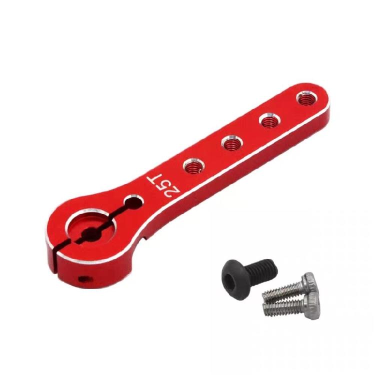 2pcs Metal Servo Horns Easy Installation & Reliable Performances Metal Servo Arm Upgrades for  Planes & 1/10 Scale Car