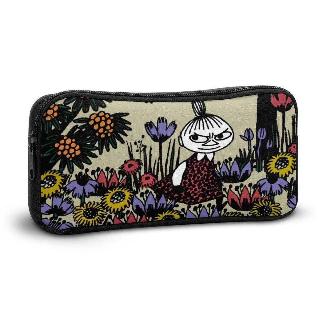 Moomin Tužka Velké Stylové Pero Jednoduchá Pomůcka Penál pro a Vhodné pro Vysokou a Pracovní Základní a Nižší Střední Školu Pouzdro, Kapacita,