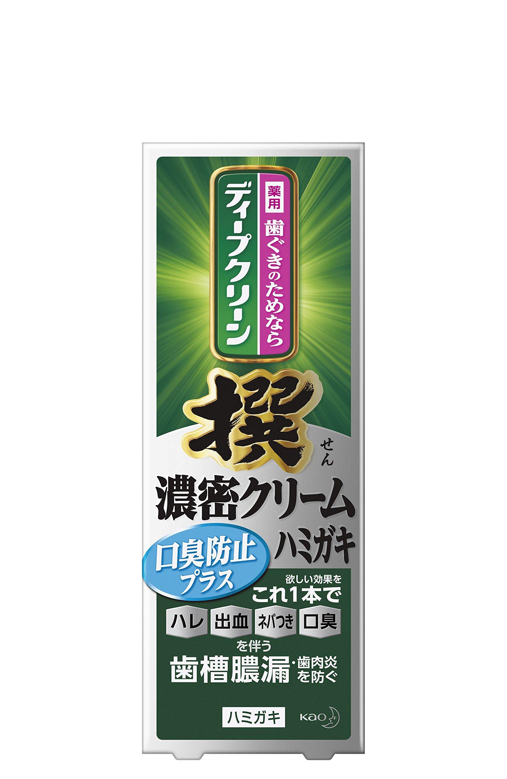 

Deep Clean Sen Rich Cream Toothpaste 95g Bad Breath Prevention Plus [Quasi-drug] [Contains 1450ppm of high concentration fluoride] (Contains no