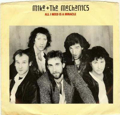 7inch Record MIKE & THE MECHANICS - All I Need Is A Miracle 789450 Atlantic 1985 US Rock Used