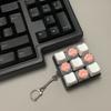 DIY Keyboard Keyboard Clicker Toy Keys Button Clicker Toy Relaxing Finger Keyboard Cap  Adult Toy